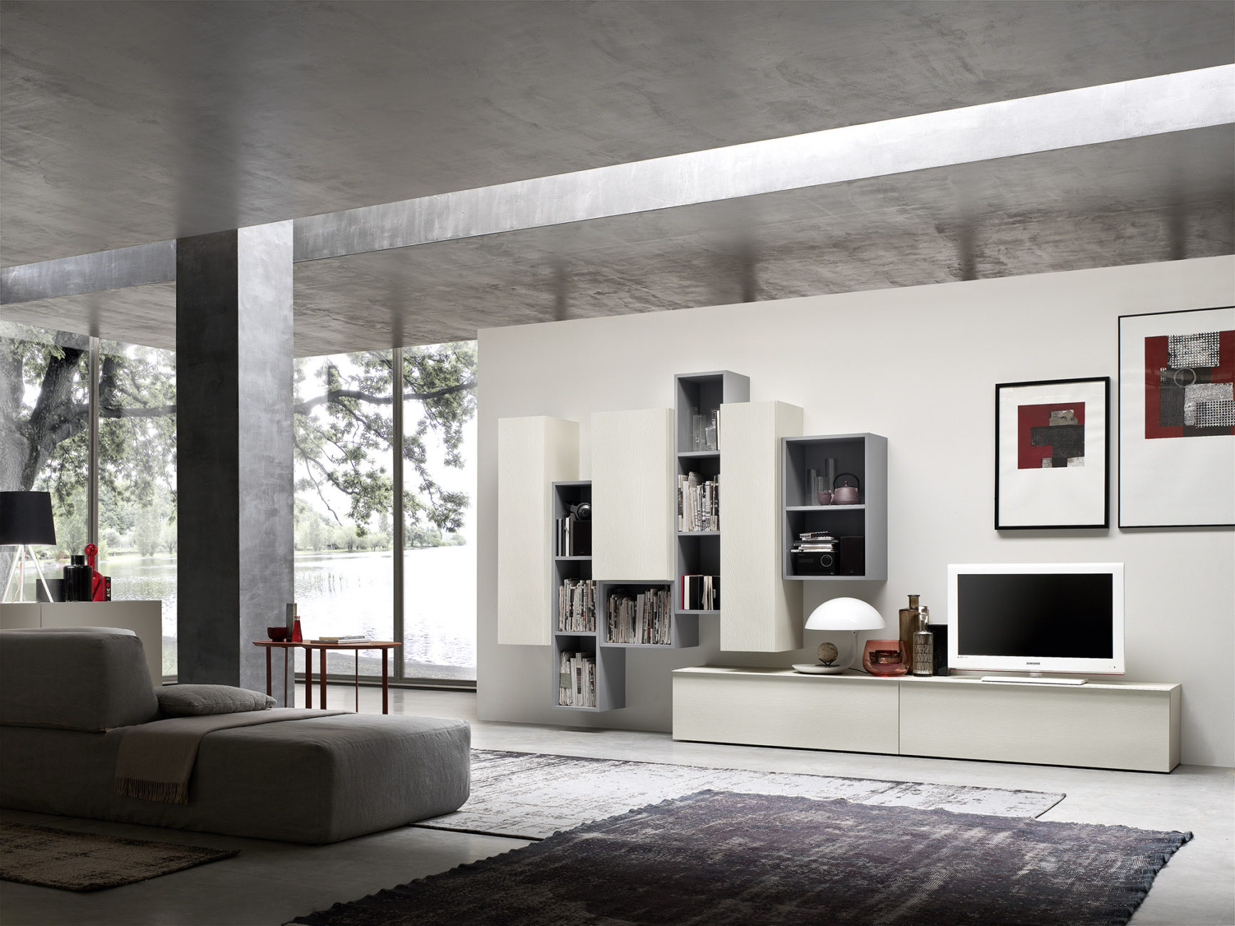 Programma giorno modulo e logico orme Arredare con gusto il soggiorno