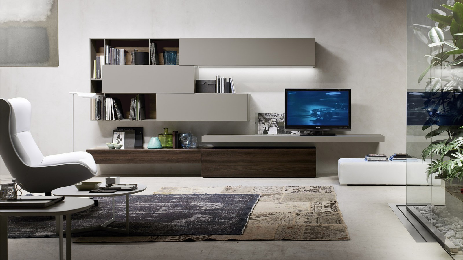 Arredamento zona giorno e zona notte di design orme Arredamento moderno elegante