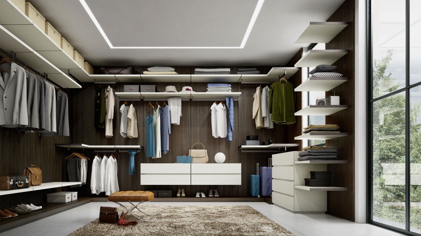 Arredamento zona giorno e zona notte di design orme Zona giorno design