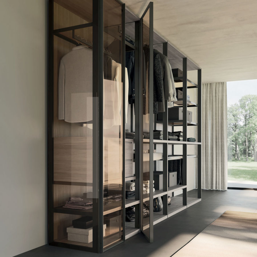 Skeletro walk-in closet Orme