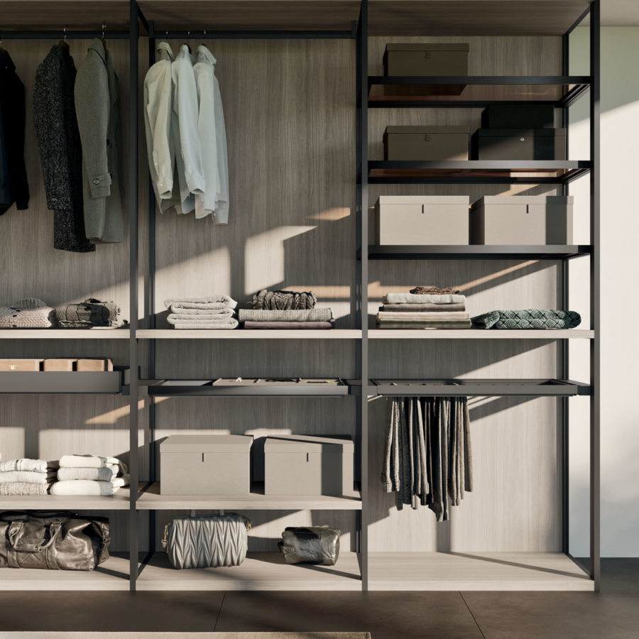 Skeletro walk-in closet Orme