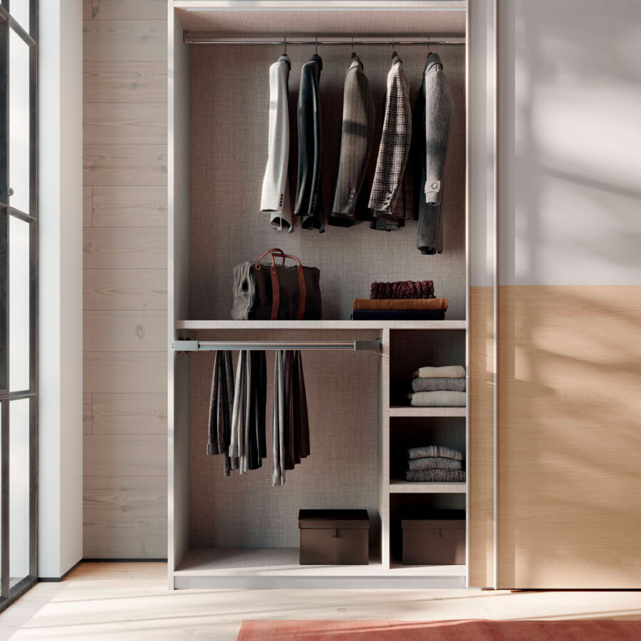 Sliding door wardrobe with Dave door Orme