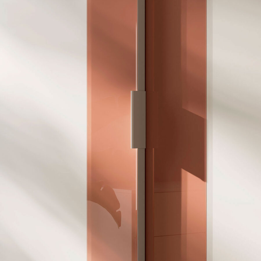 Sliding door wardrobe with Figur door Orme