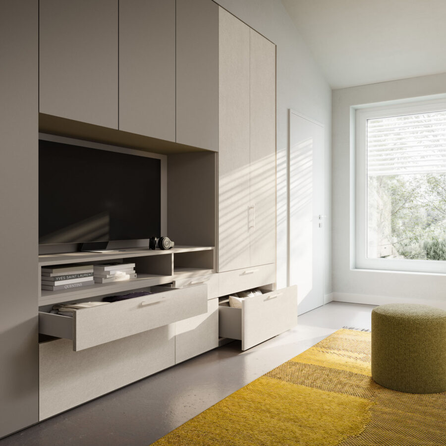 Letto Scudo composizione Night 17 Orme