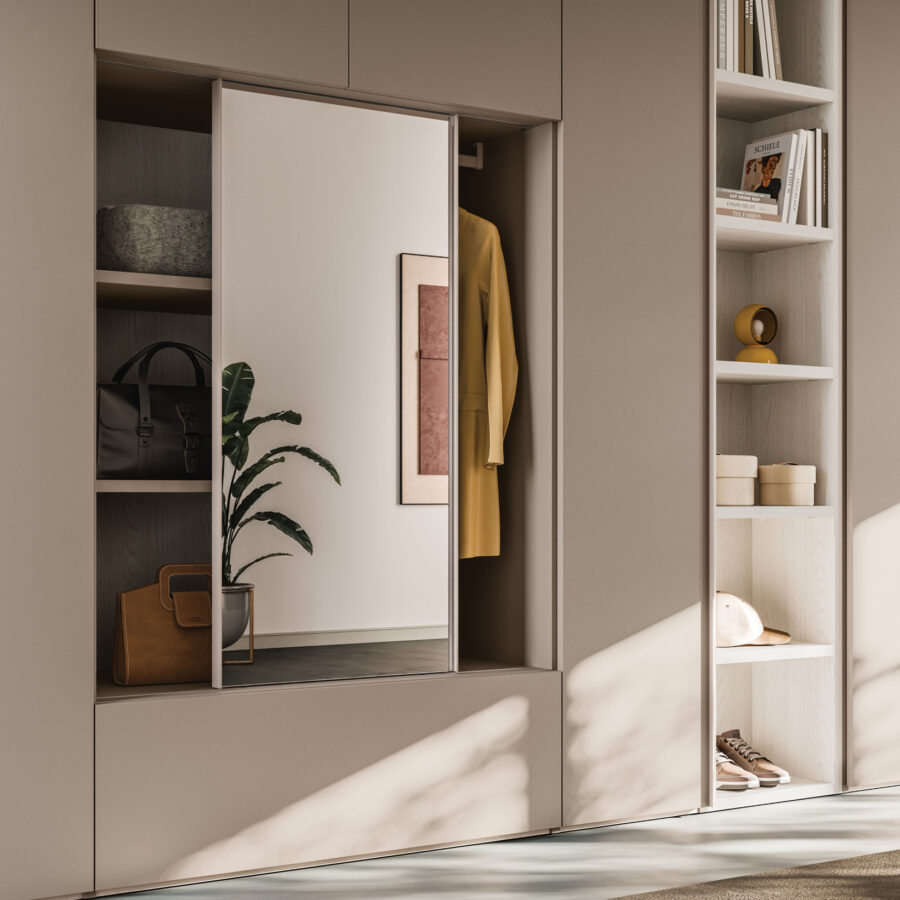 Hinged wardrobe Manlò door composition Wardrobe 26 Orme