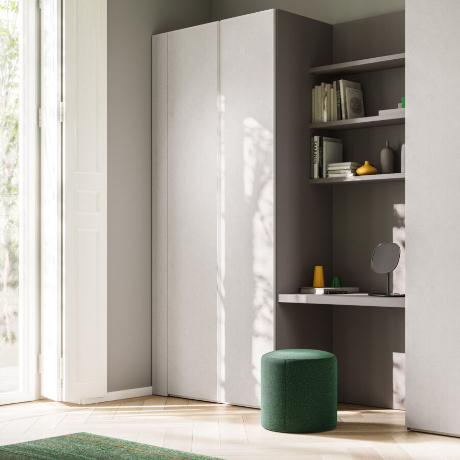 Hinged wardrobe Tratto door composition Wardrobe 29 Orme