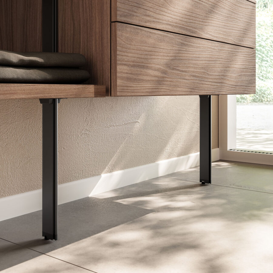 Armadio battente anta Tratto + cabina Pole composizione Wardrobe 30 Orme