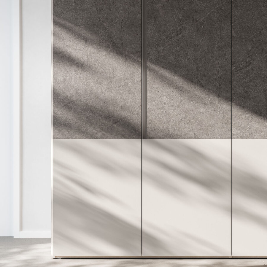 Armadio battente anta Tratto UP composizione Wardrobe 32 Orme