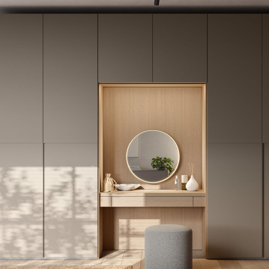 Armadio battente anta Tratto DN composizione Wardrobe 33 Orme