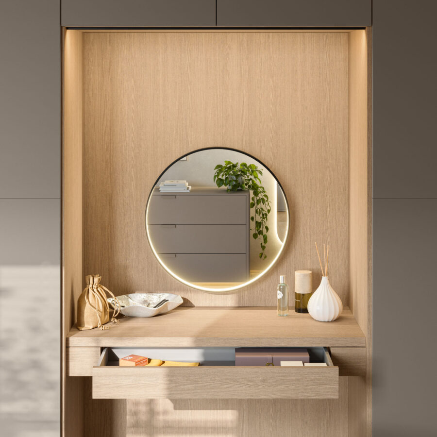 Armadio battente anta Tratto DN composizione Wardrobe 33 Orme