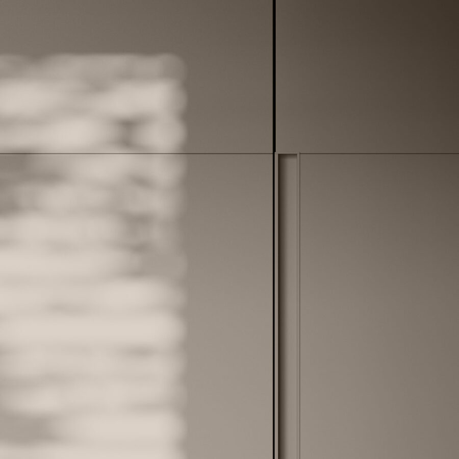 Armadio battente anta Tratto DN composizione Wardrobe 33 Orme