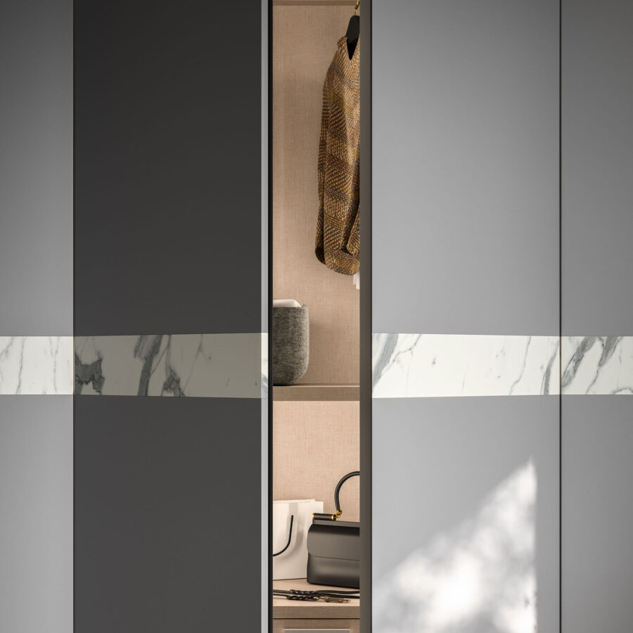 Armadio battente anta Lena  composizione Wardrobe 35 Orme