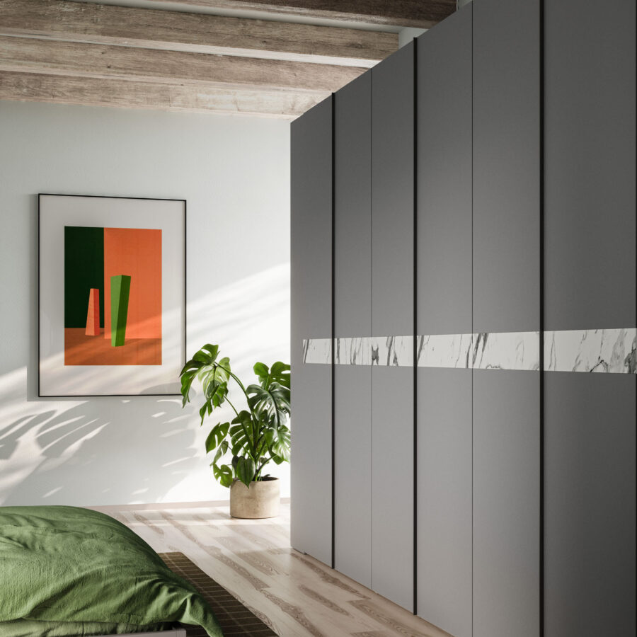 Armadio battente anta Lena  composizione Wardrobe 35 Orme