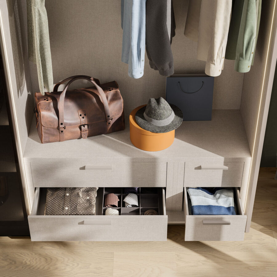 Sliding wardrobe Dama door composition Wardrobe 41 Orme