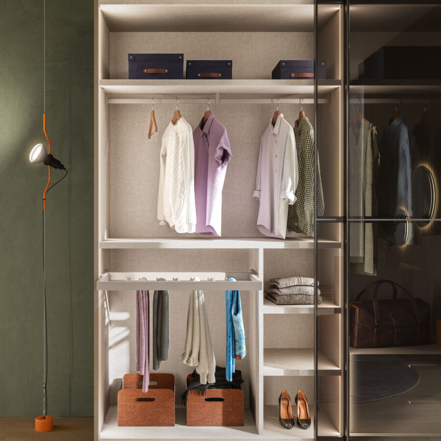 Sliding wardrobe Dama door composition Wardrobe 41 Orme