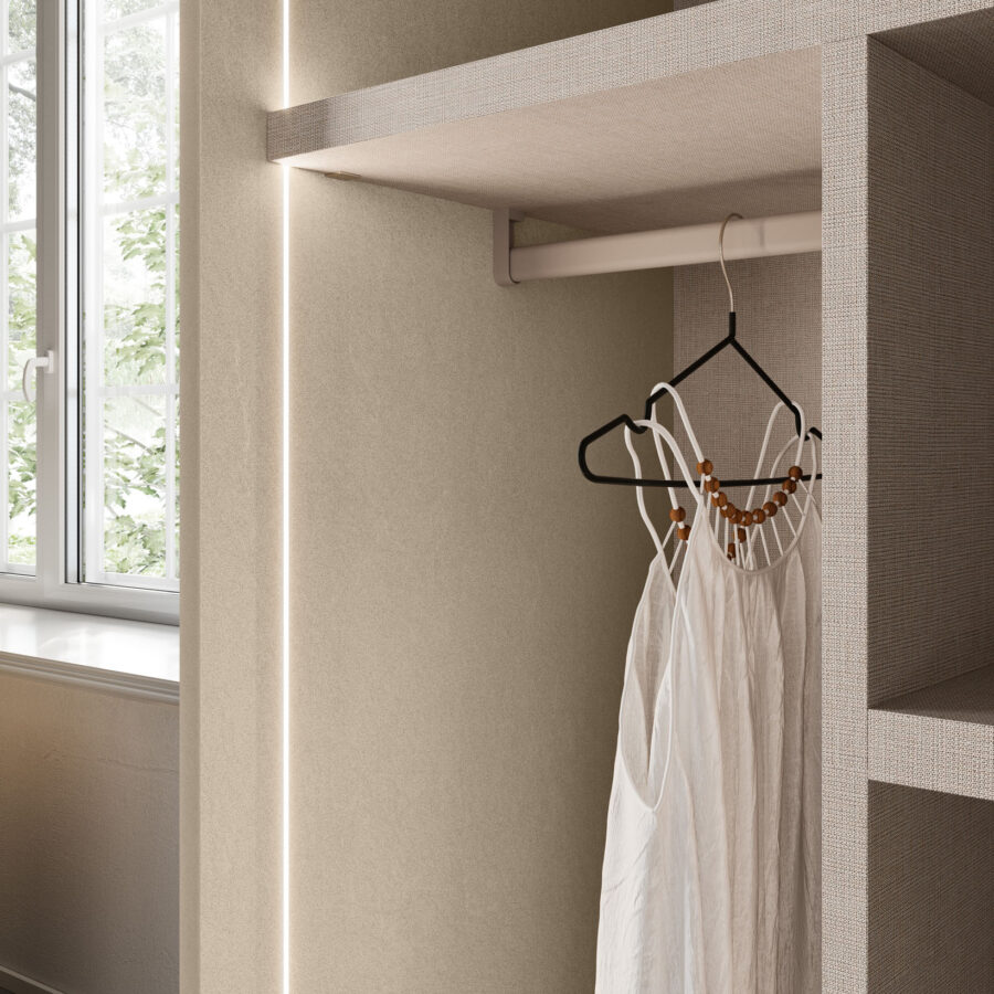 Sliding wardrobe Climb DN door + Climb UP composition Wardrobe 43 Orme