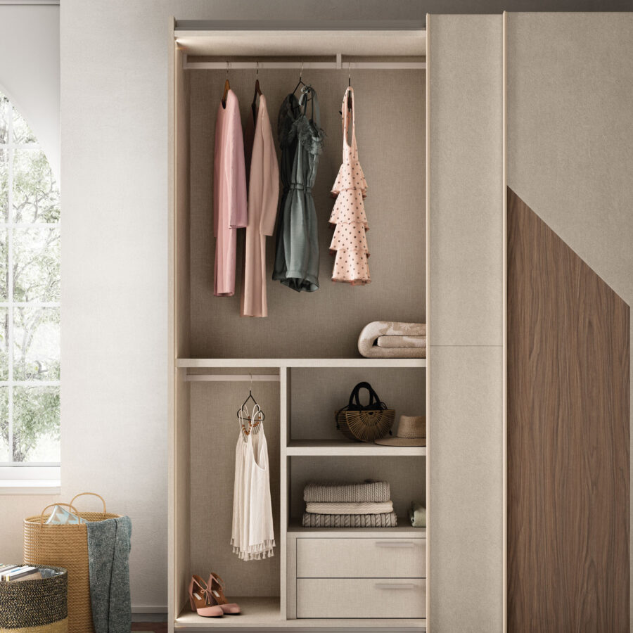 Sliding wardrobe Climb DN door + Climb UP composition Wardrobe 43 Orme