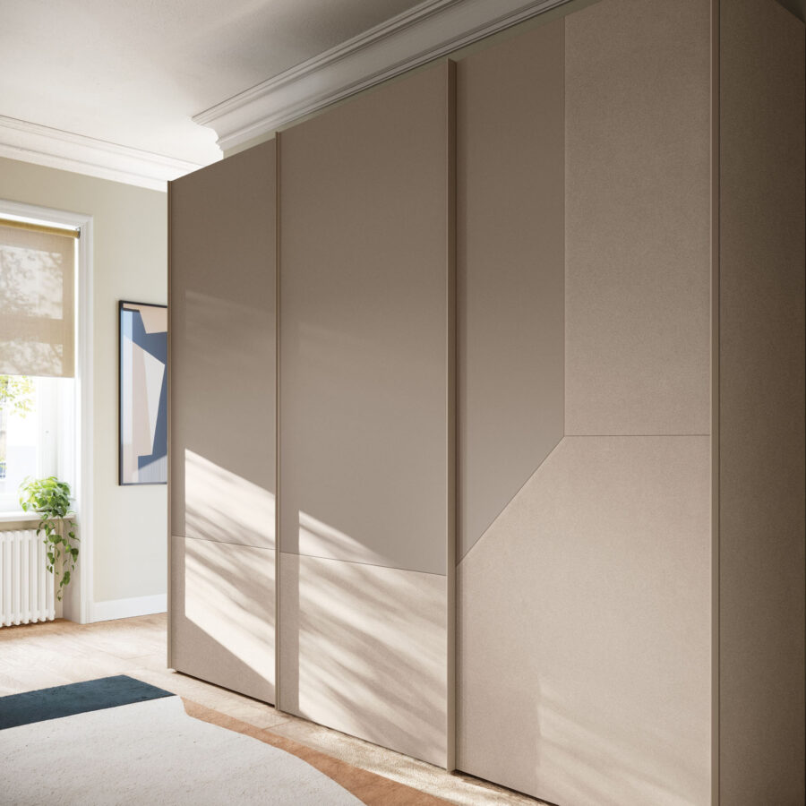 Sliding wardrobe Level DN door + Climb DN composition Wardrobe 44 Orme