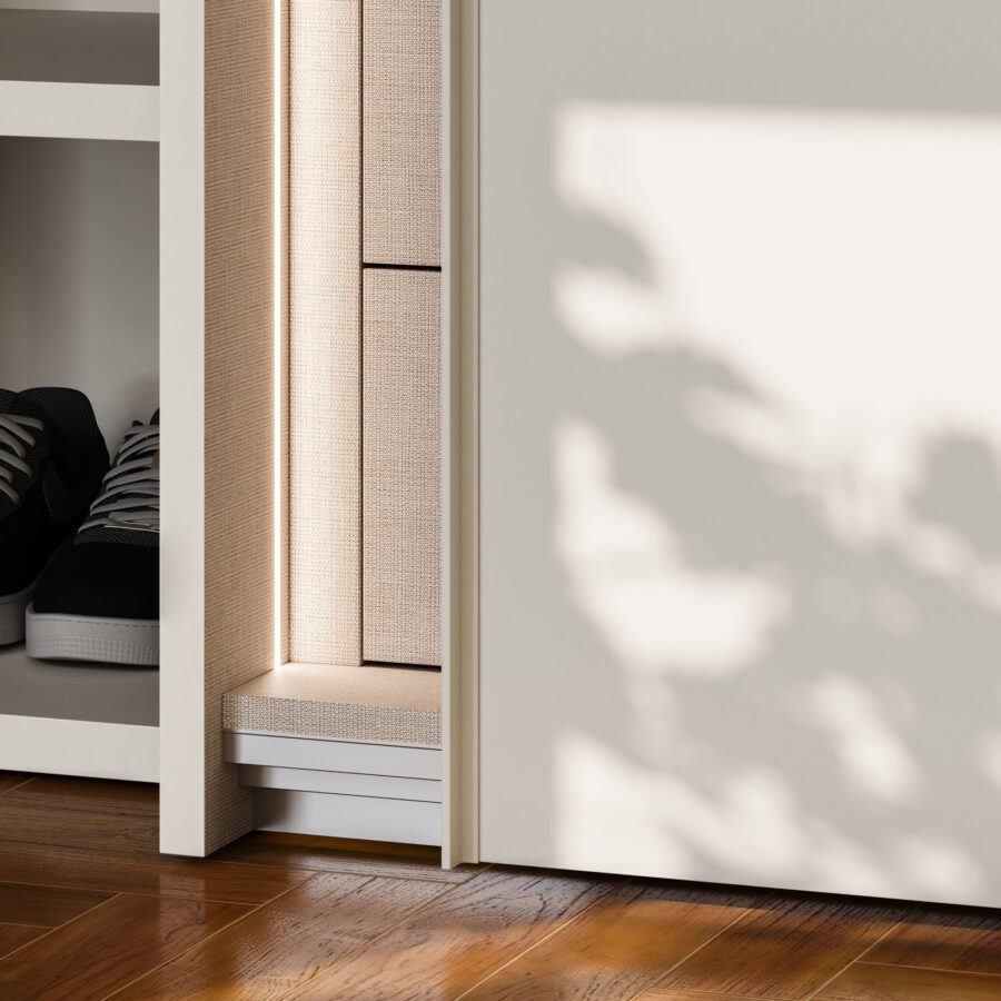 Armadio scorrevole anta Terna composizione Wardrobe 47 Orme