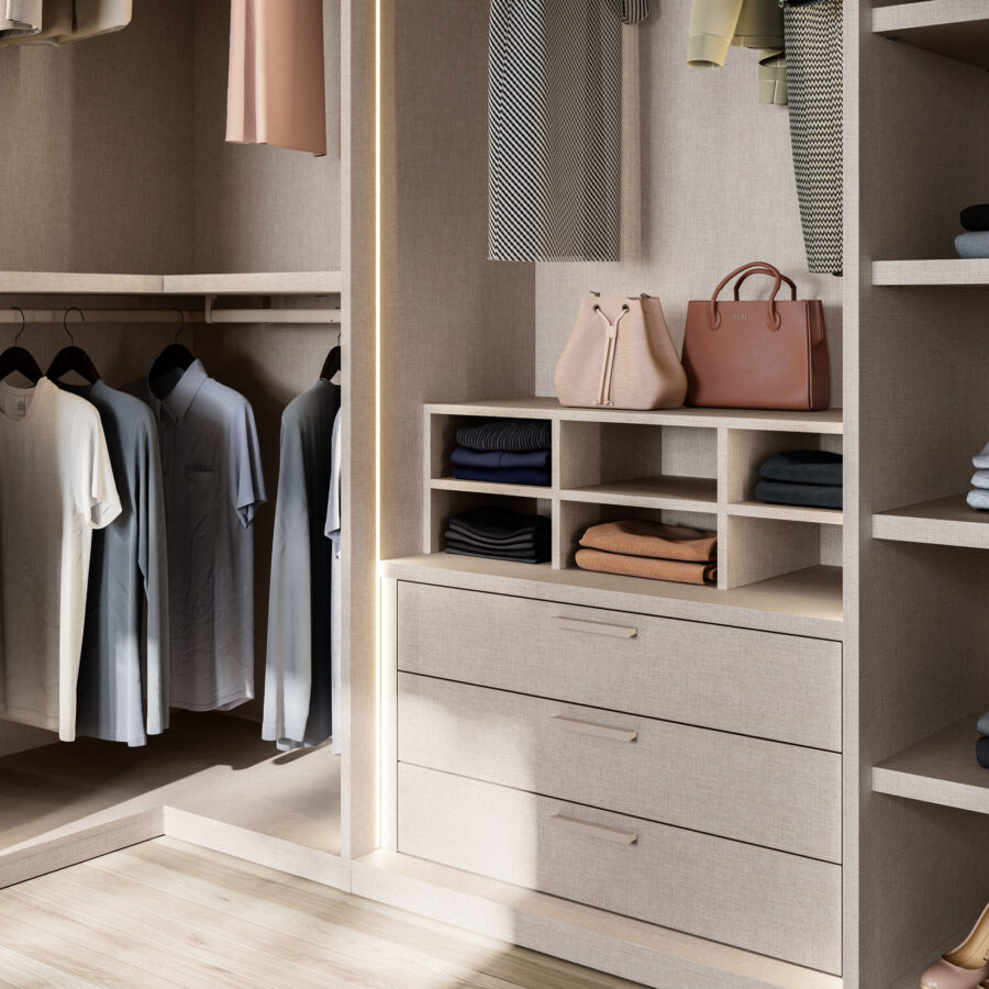 Armadio senza ante composizione Wardrobe 49 Orme