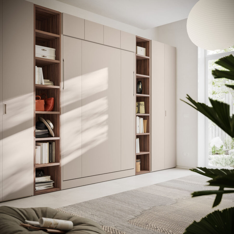 Cabina Pole + letto a scomparsa Sensai composizione Wardrobe 51 Orme